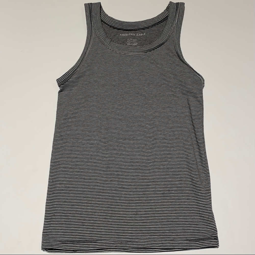 American Eagle Striped Tank Top
